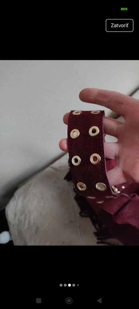 Dámska kožená kabelka, 