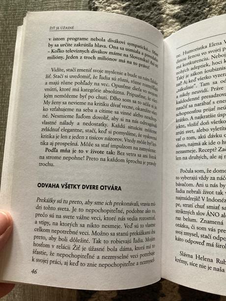 Napriek všetkému žiť je úžasné tekelyová emma, 