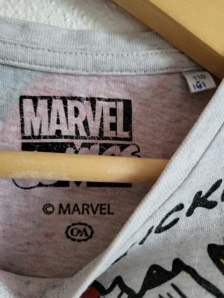 C&a spiderman marvel superhdovia tričko 110 kuk, c&a,110