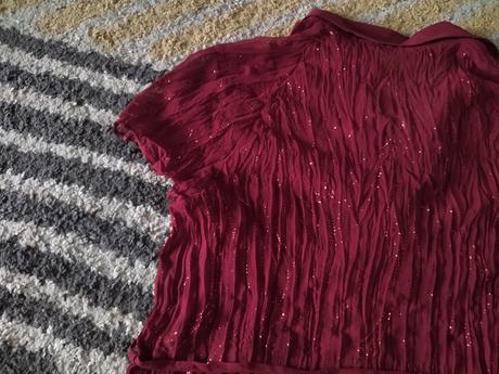 Trblietavá blúzka, s