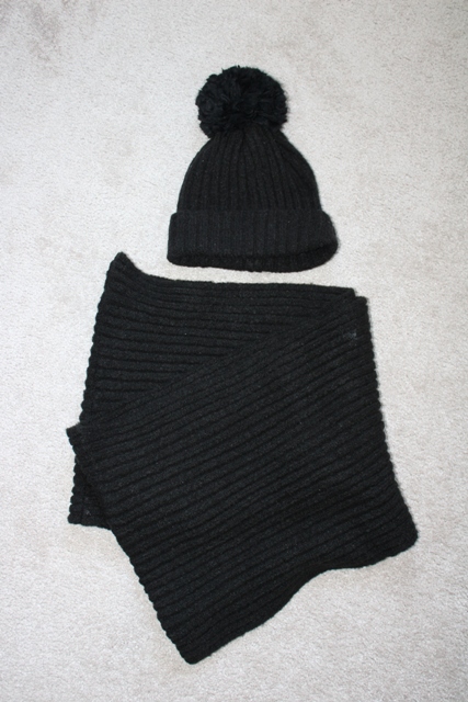 Čiapka + šál, f&f