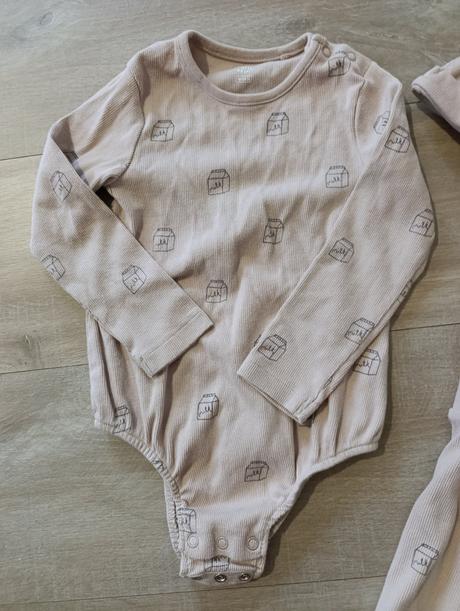 Súprava legíny body čiapka, f&f,92