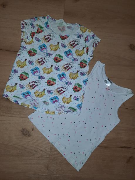 Tricko ovocnickovia + tielko, h&m,122