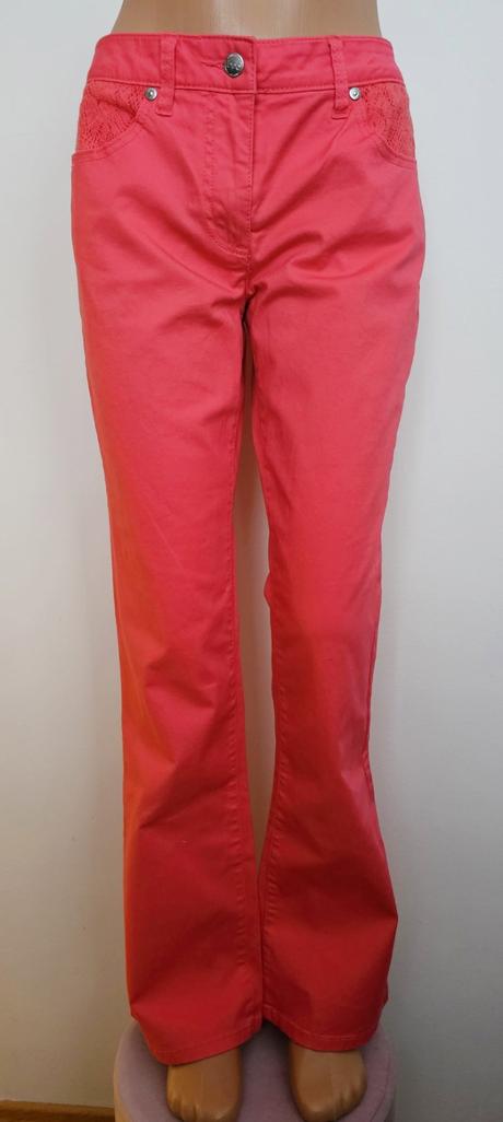 Nohavice s čipkou, bonprix,38