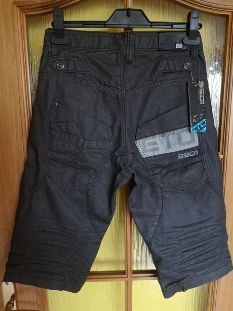 Eto 9901 jeans pánske riflové kraťasy veľkosť xs, xs