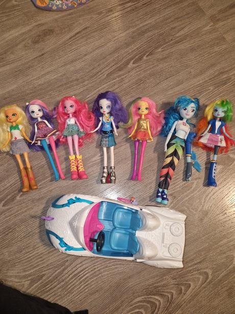 Equestria girls my little pony bábiky, 