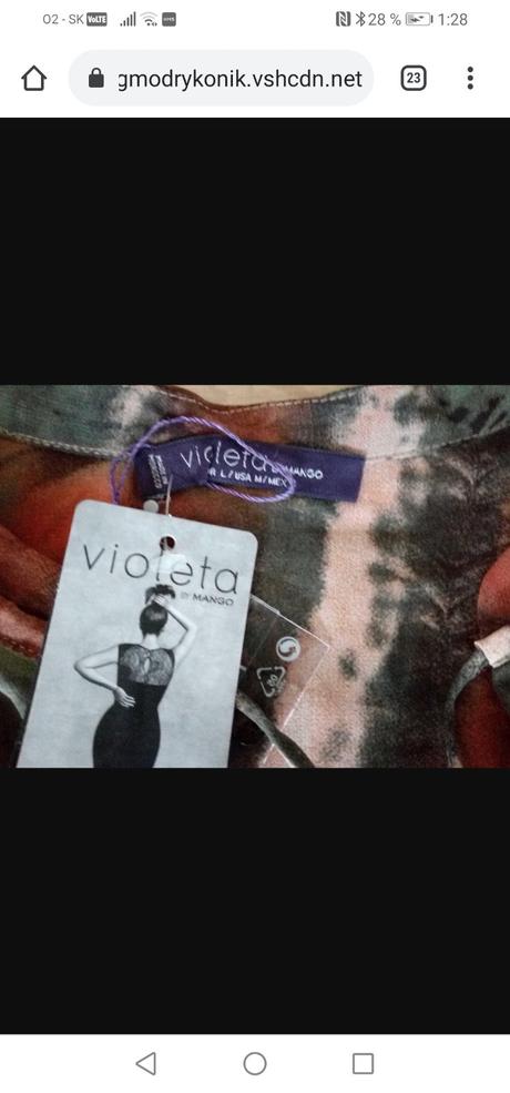 Blúzka zn. mango, mango,46 / xl