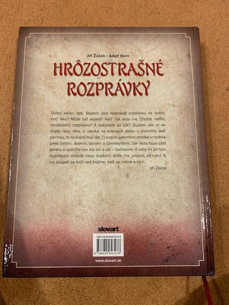 Kniha strašidelné rozprávky,