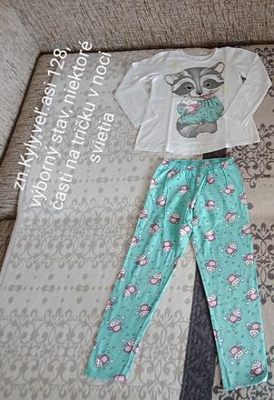 Dievčenské pyžamko zn.kyly veľ.128, 128