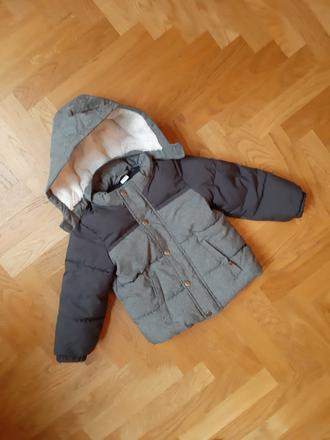 H&m zimná bunda s flísovou podšívkou, h&m,98