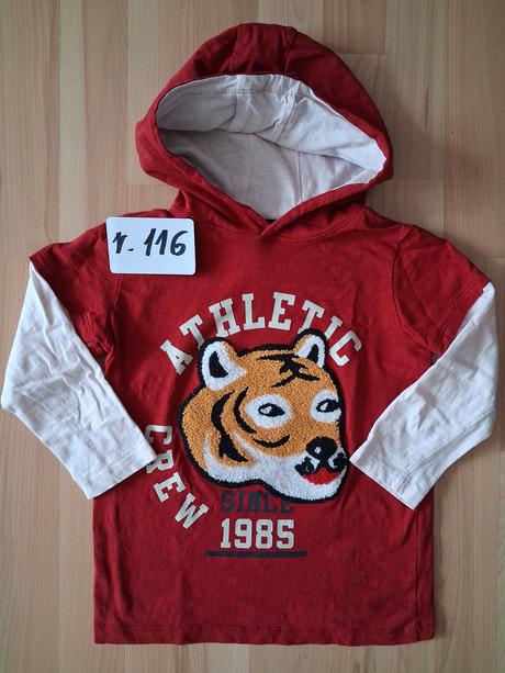 Mikina s kapucňou v.116, 116