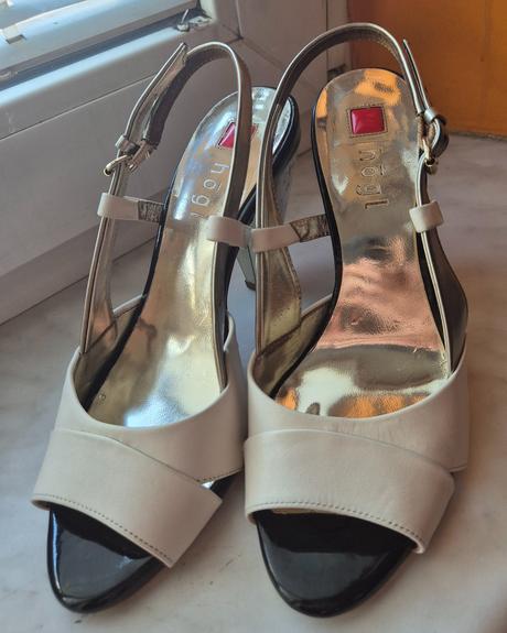 Kvalitné kožené lodicky hogl, pc 155e, 36