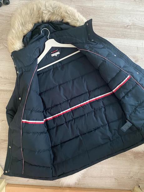 Paperovy kabat tommy hiflinger, tommy hilfiger,m