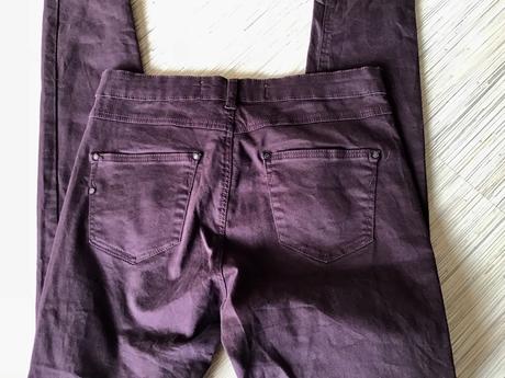 Nohavice skinny s dranym efektom /4n, new look,38 / 40