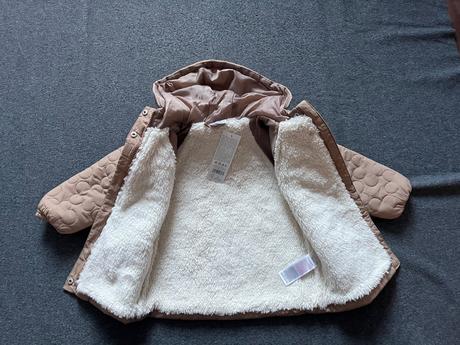 Bunda zateplená kožušinou, pepco,92