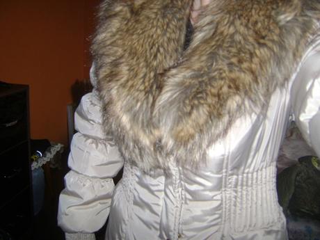 Bunda s mohutnou kožušinkou, l