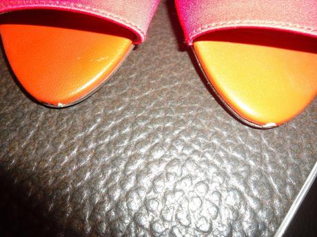 Pestré letné saténové sandálky zara vel.39, zara,39