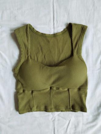 Korzetový top so všitou podprsenkou, xs