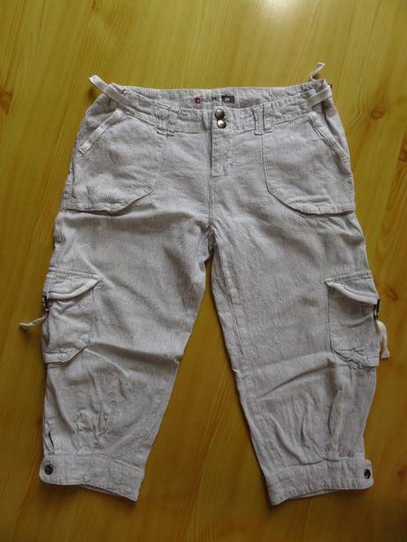 Ľanove 3/4 nohavice, authority,m