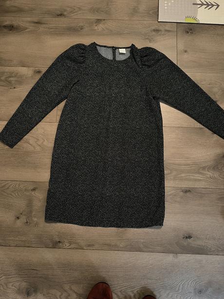 Bodkovaná tunika vhodná ako tehotenská, h&m,s