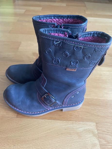Dievčenské kožené čižmy, lasocki,28