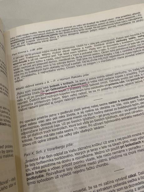 Kniha- liečebné úspechy marie trebenovej, 