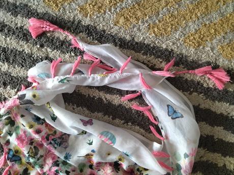 Zvieratková šatka 110/128, h&m,110