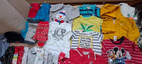 Mix oblečenia veľkosť 80, 68–80