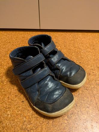 Kozene topanky, baby bare shoes,34