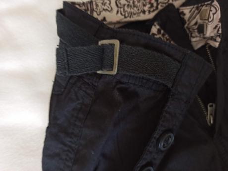 Čierne nohavice montego, s