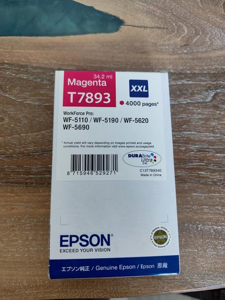 Originálné farby do tlačiarne epson,
