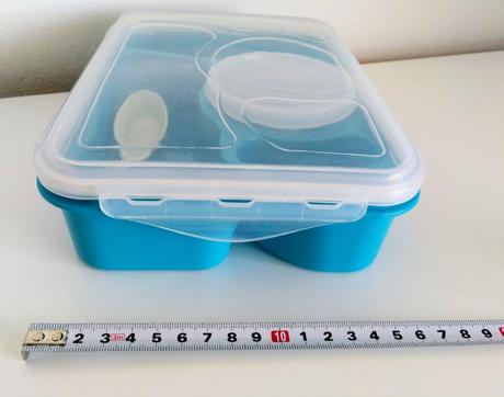 Viaczložkový desiatový bento box,