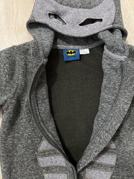 Zateplena mikina s kapucnou batman, 110