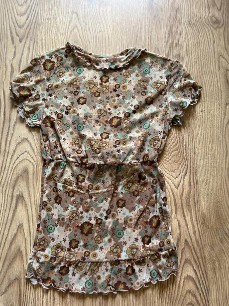 Jemná pružná etno blúzka xs/s, xs