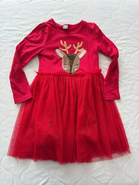 Vianočné šaty, pepco,128