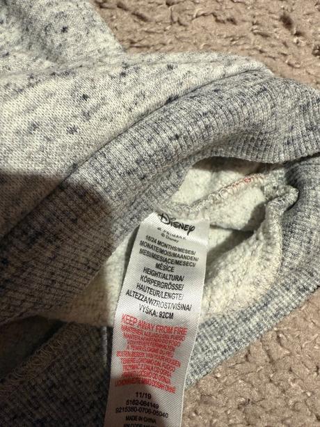 Chlapčenská mikina, disney,92
