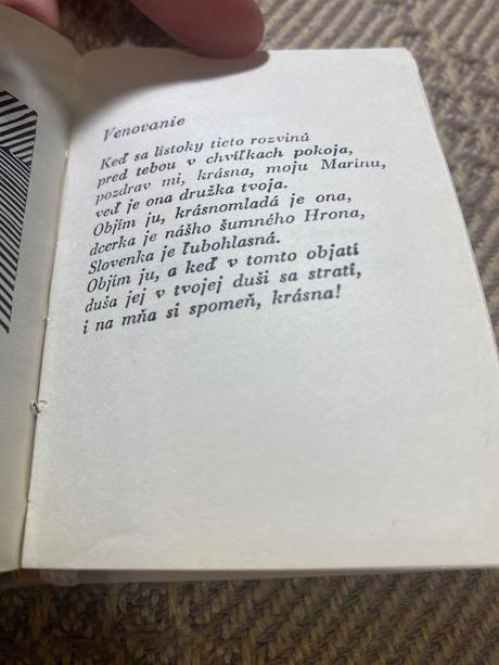 Krásna mini knižka marína sládkovič andrej,