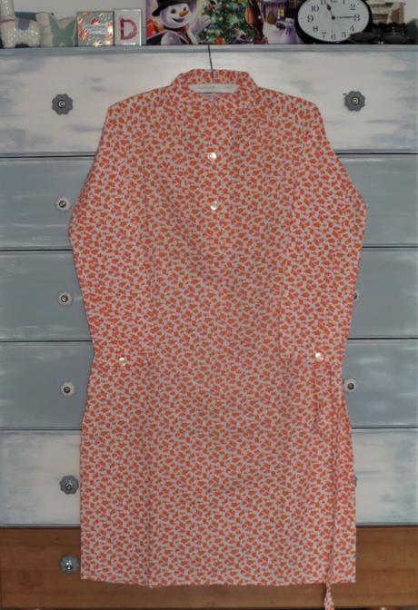 Krepová nočná košeľa, m