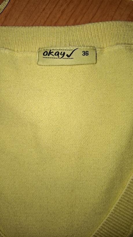 Dámsky sveter, okay,36