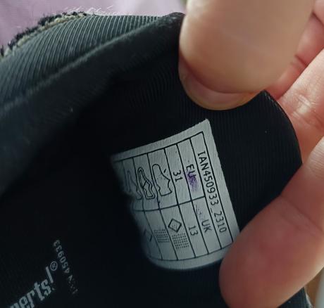 Čierne tenisky, pepperts,31