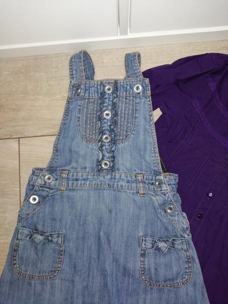 Suknička m&s blúzka nameit, marks & spencer,116