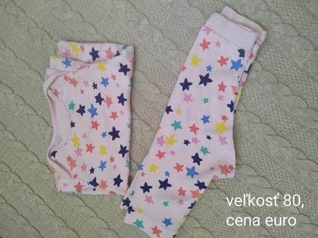 Pyžamko dvojdielne, 80