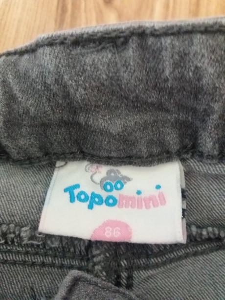 3/4-ťové riflové kraťasky topomini č.86, topomini,86