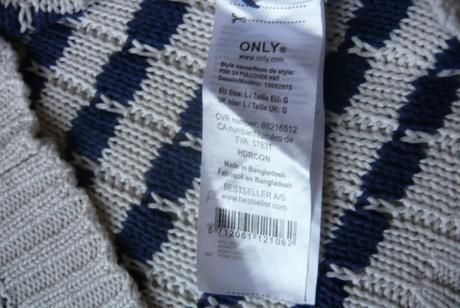Pulóver č. l, rukávy 3/4, zn.only, only,l