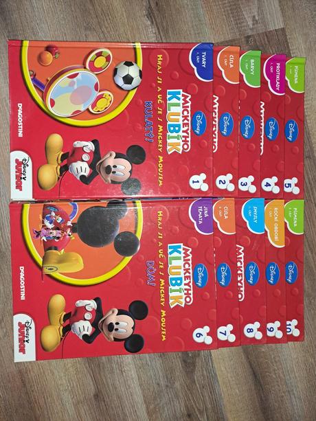 Knihy mickeyho klubík, 