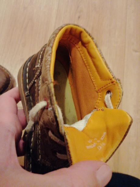 Kožené prechodné topánky, clarks,27