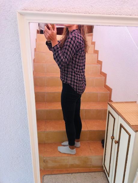 Károvaná košela, h&m,38