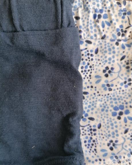 Modré kratasy 2 ks, f&f,62