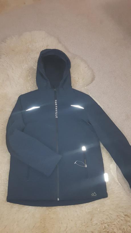 Zimná bunda  softesel 158 - 2x oblečená, c&a,158