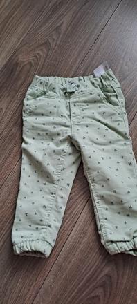 Zateplené nohavice, dopodopo,80